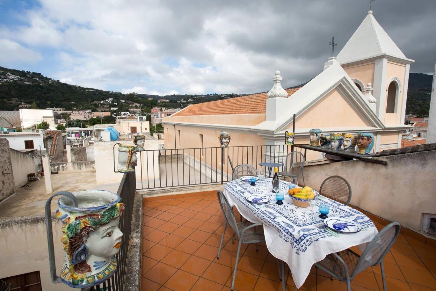 Casa Anna Con Terrazzo, Lipari Lejlighed Eksteriør billede